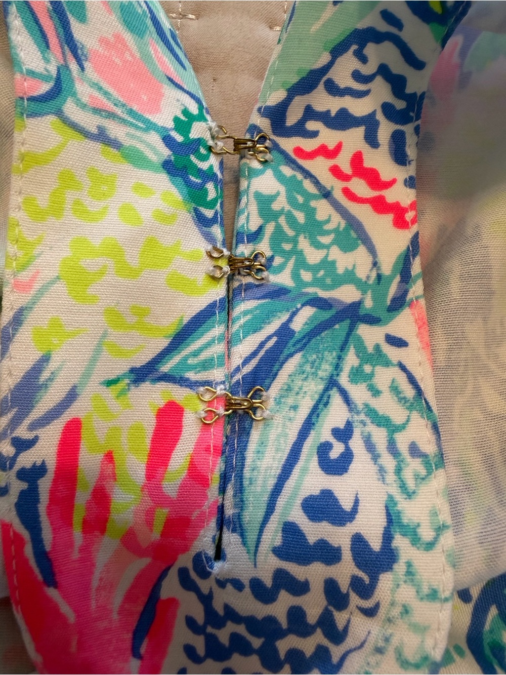 Lilly Pulitzer kelby stretch shift dress in mermaid cove print size 6 - Picture 9 of 10